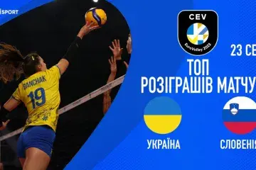 Україна - Словенія | ТОП розіграшів | Чемпіонат Європи 2023