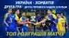 Вбудована мініатюра для Друга гра - друга перемога наших хлопців. ТОП розіграшів матчу Україна - Хорватія