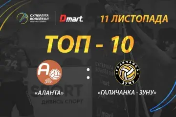 ТОР-10 кращих розіграшів матчу «Аланта» - «Галичанка-ЗУНУ»