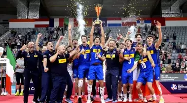 Волейболісти збірної Італії U22 стали чемпіонами Європи