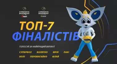 Обирай ім'я талісману Чемпіонату України з волейболу!