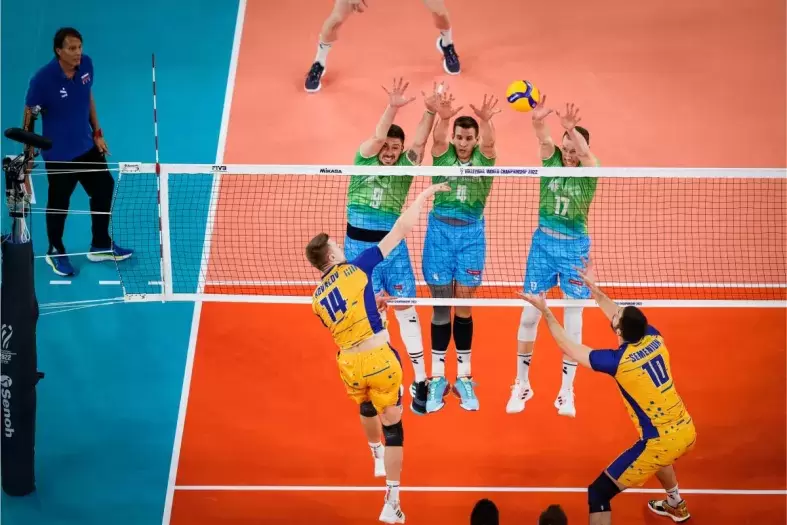 Чоловіча збірна України з волейболу програла Словенії у чвертьфіналі чемпіонату світу 2022