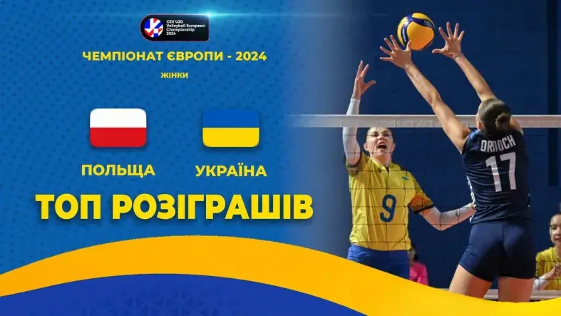 Українки програли збірній Польщі, але дали бій сильним суперницям. ТОП розіграшів матчу